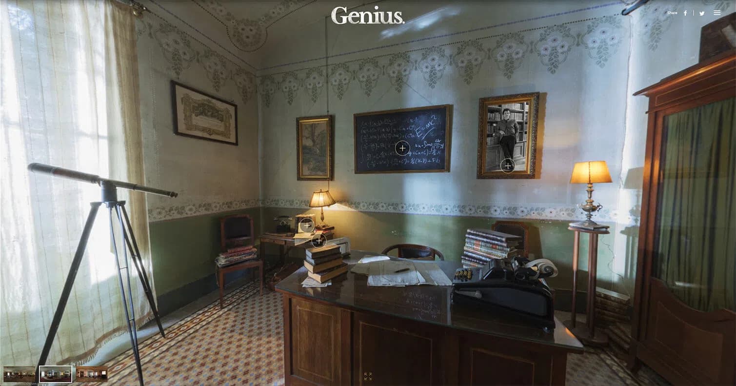 Captura del proyecto Genius